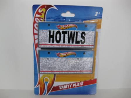 Hot Wheels Vanity License Plates (SEALED)